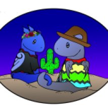 Nyx and Noctum in Mexico - Commission
